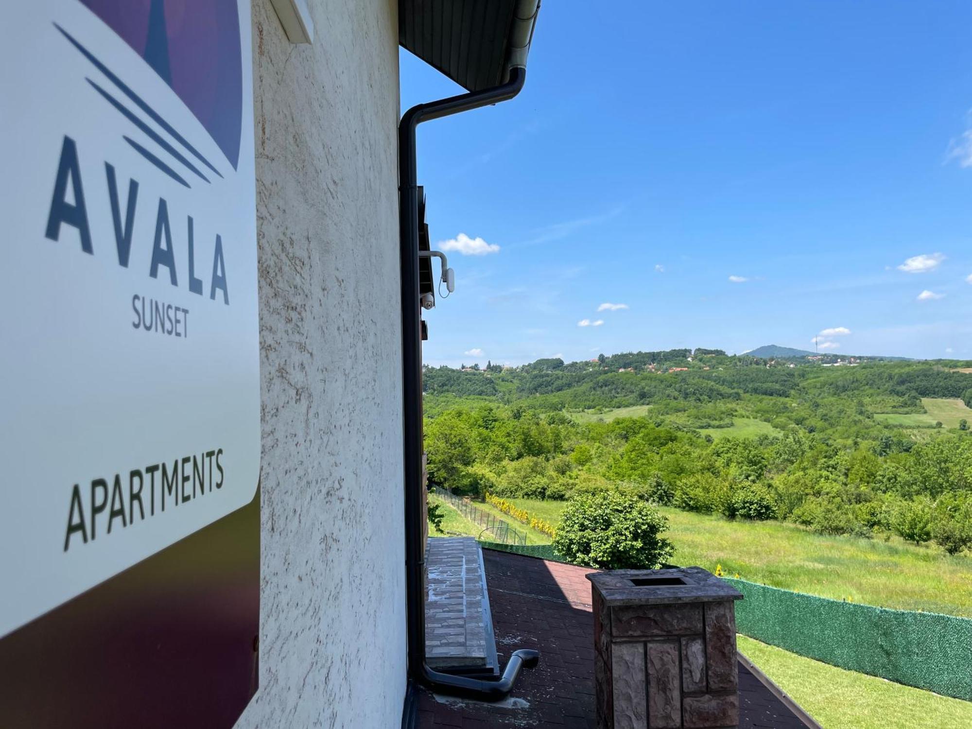 Avala Sunset Apartments ベオグラード エクステリア 写真